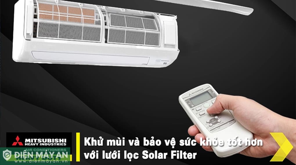 Điều hòa Mitsubishi Heavy Inverter 18000 BTU 1 chiều SRK18YZP-W5